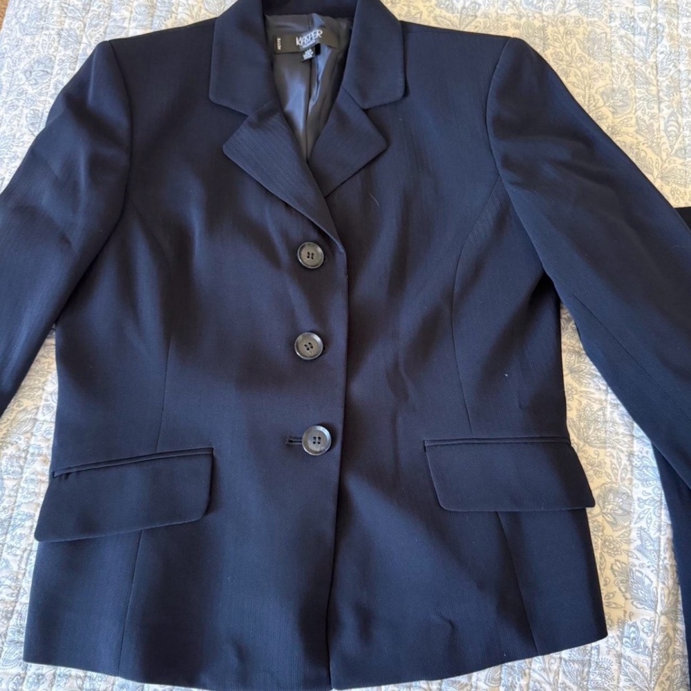 Women's Navy Pant Suit